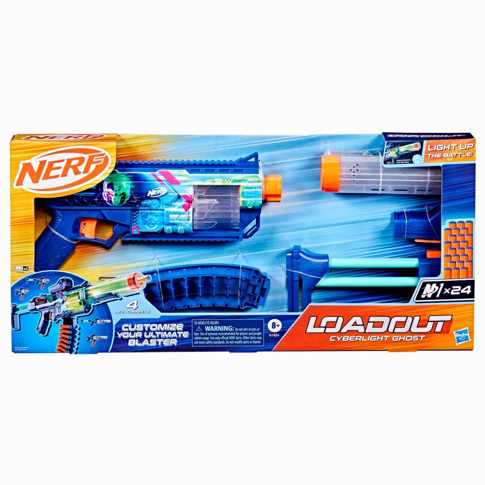 Nerf Loadout Cyberlight Ghost Blaster and N1 Darts - Image 7
