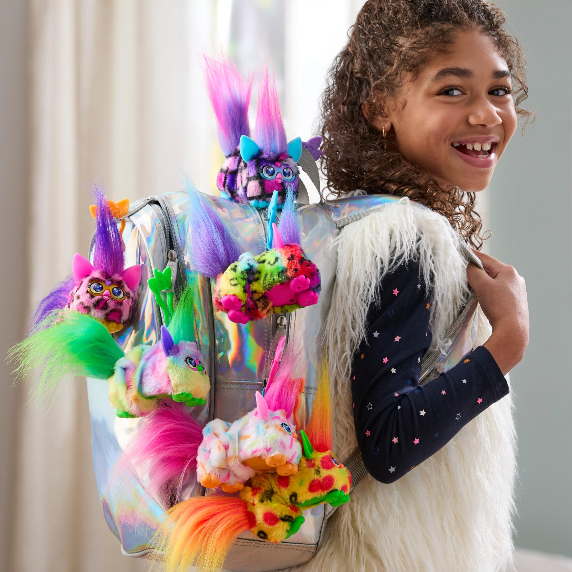 Furby DJ Furblets Berry-Cup-Cake Mini Electronic Plush Toy for Girls Boys 6 - Image 2