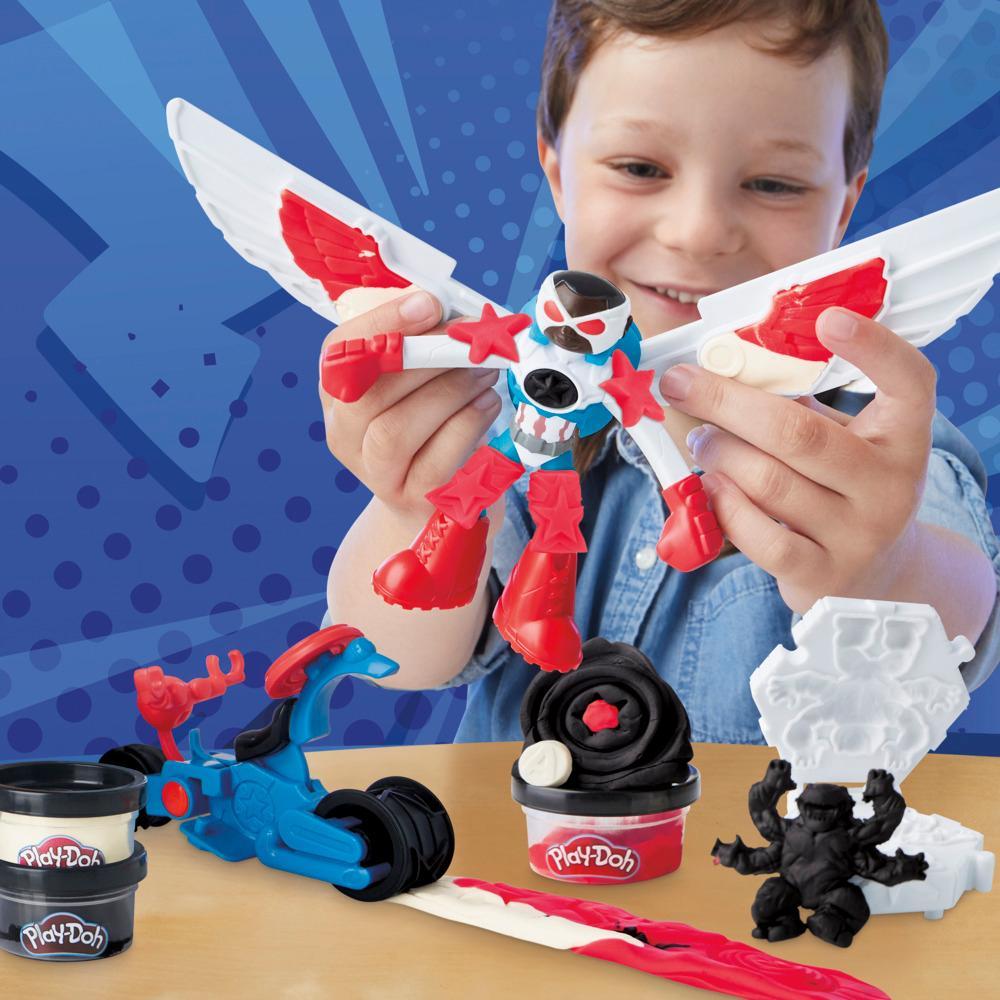 Play-Doh Marvel Captain America Moto-Slicer Playset - Image 2