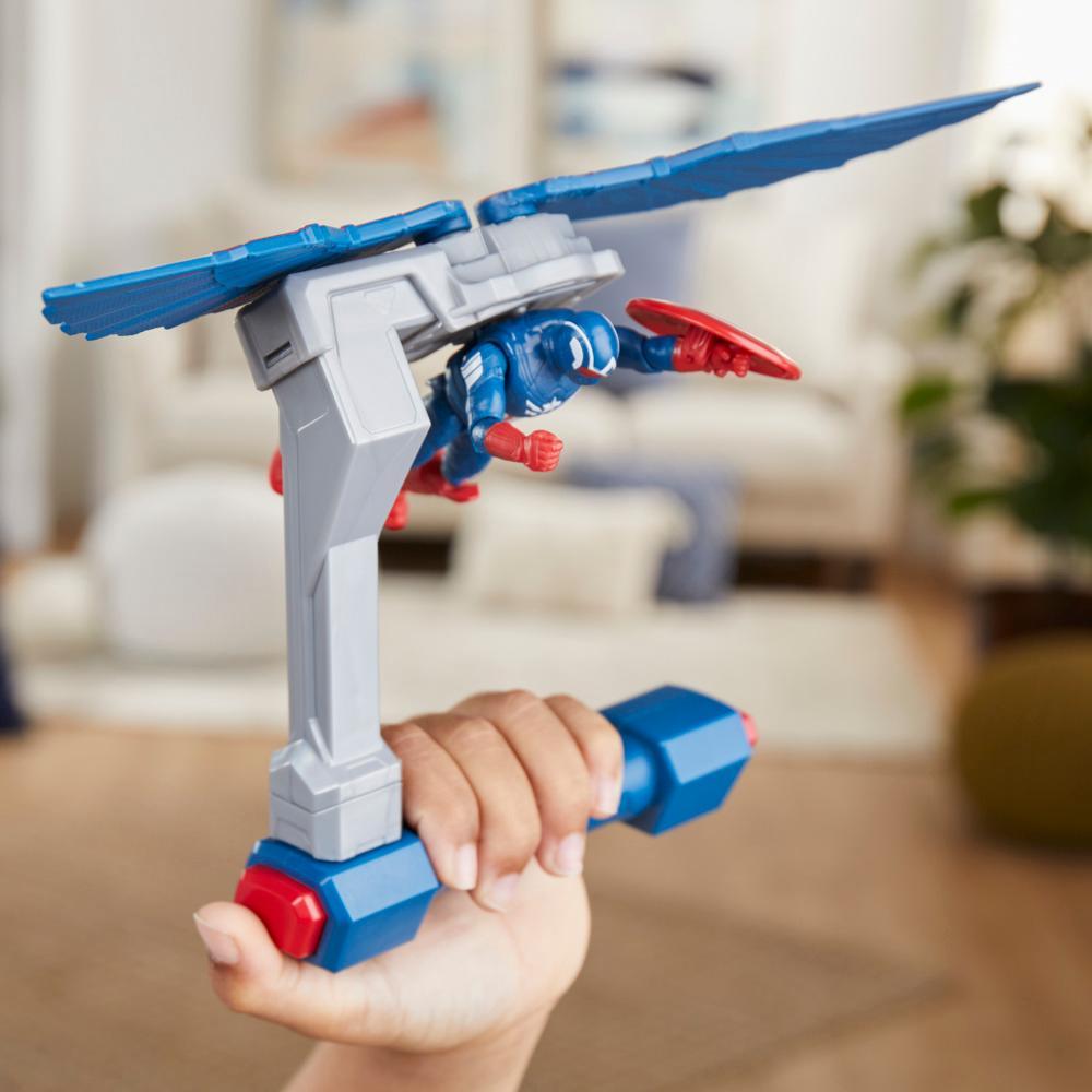 Marvel Epic Hero Series Captain America Brave New World Flight Control Figure - Image 2