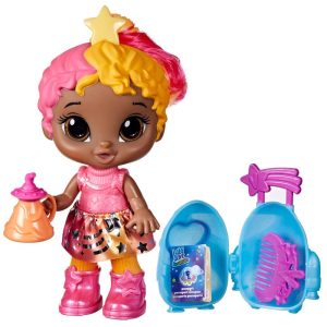 Baby Alive Star Besties Doll Bright Bella 8-inch Space-Themed Baby Alive Doll Toy with Accessories for Kids 3 and Up