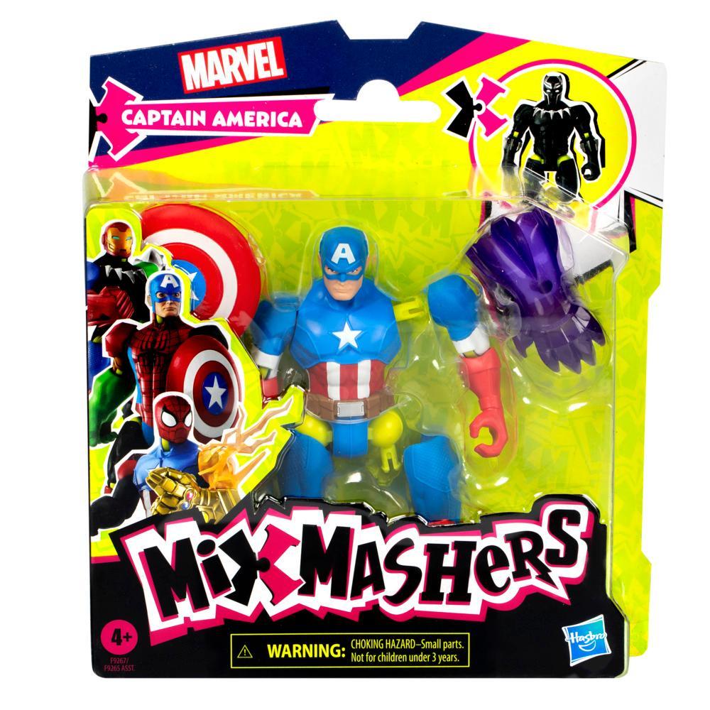 MixMashers Marvel Captain America Avengers Mix-And-Match Action Figure Accessories - Image 7