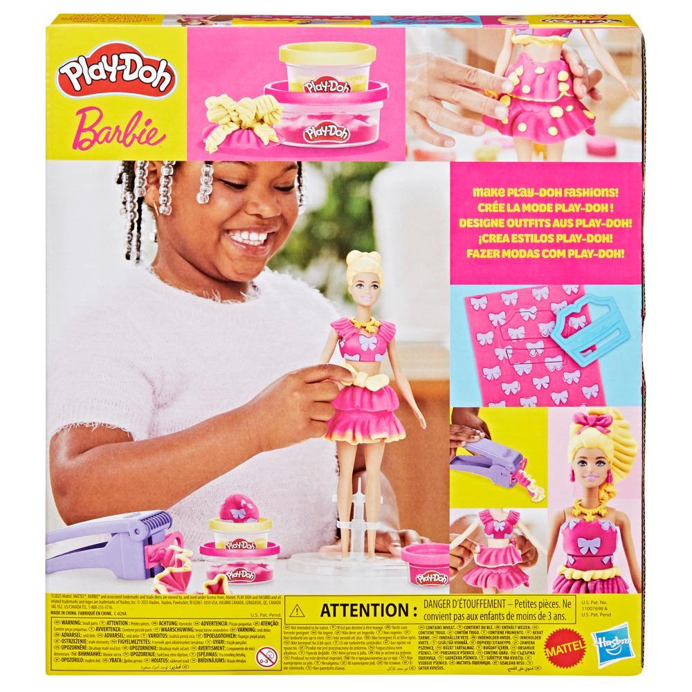 Play-Doh Barbie Ruffles and Bows Doll Set - Image 8