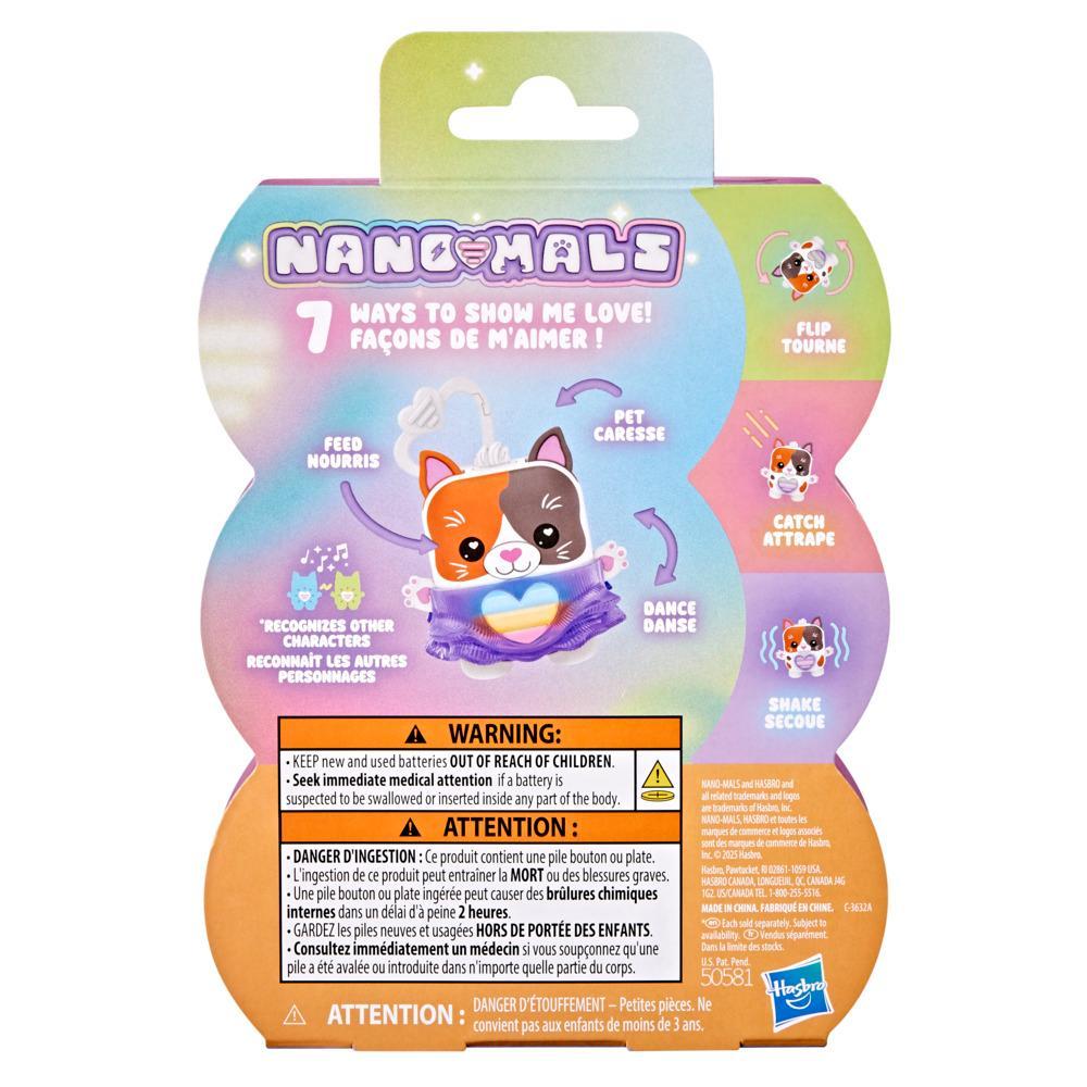 Hasbro Nano-mals?Purrnelope the Calico Kitty Electronic Fidget Pet - Image 8