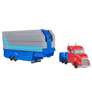 Transformers EarthSpark Optimus Prime Battle Trailer Playset