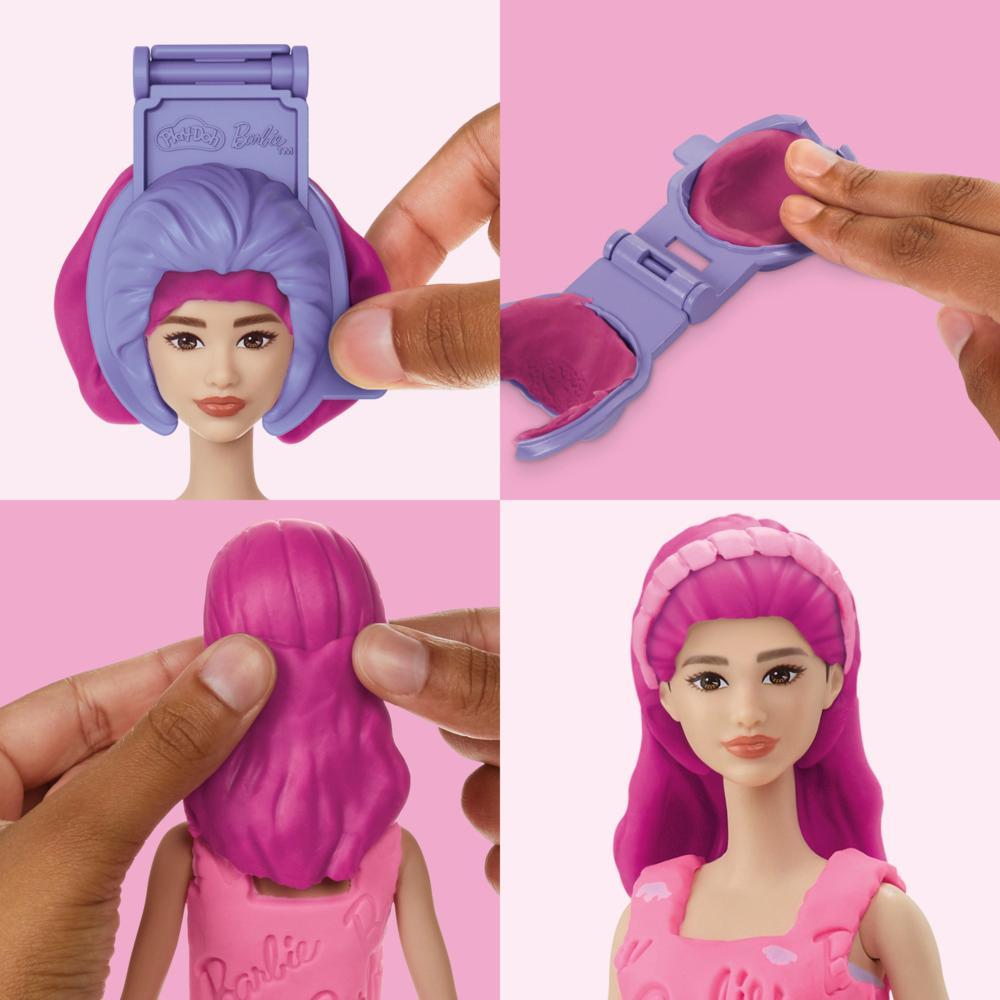 Play-Doh Barbie Hearts and Hair Doll Set - Image 3