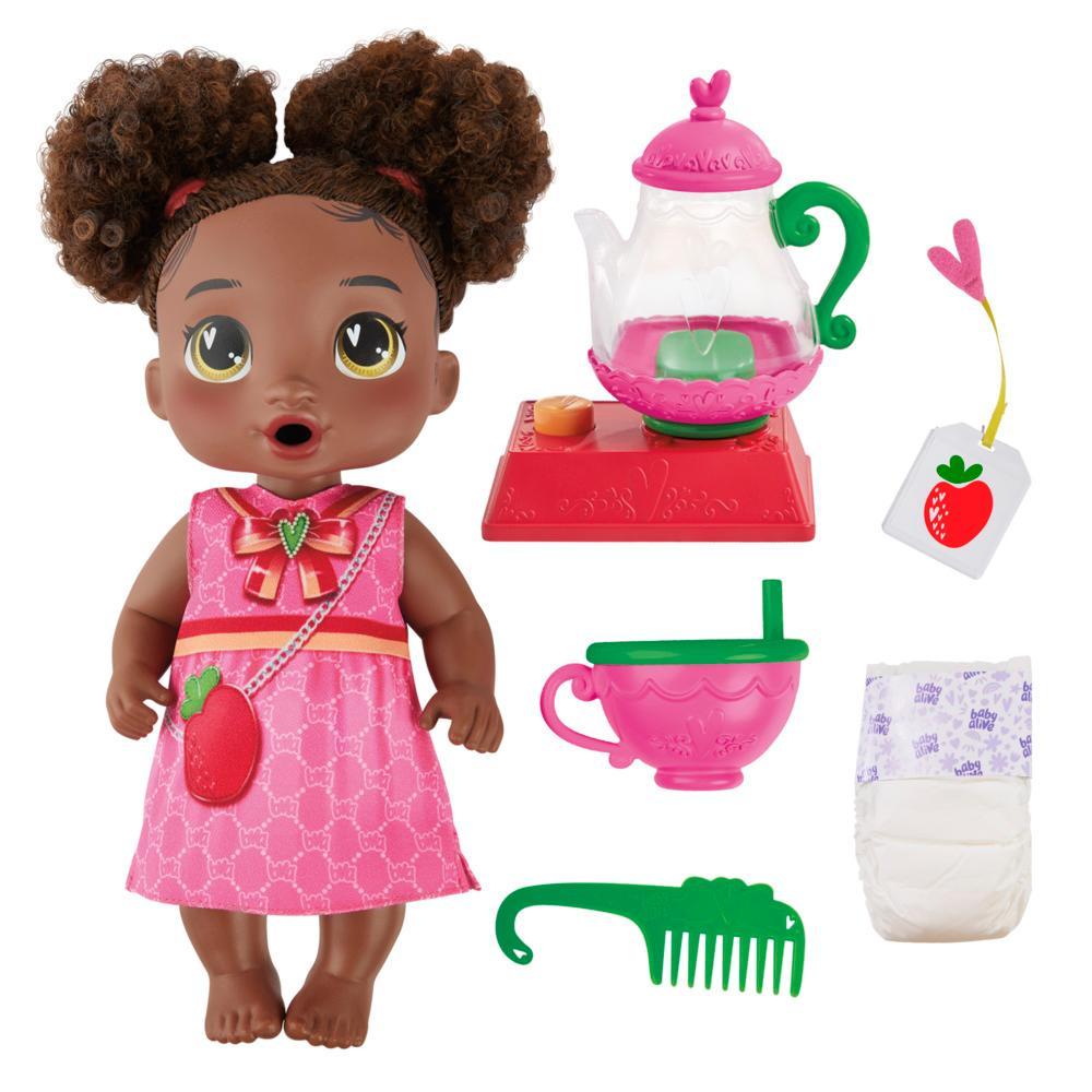 Baby Alive Bubbly Tea Party Berry Boo Baby Doll - Image 6
