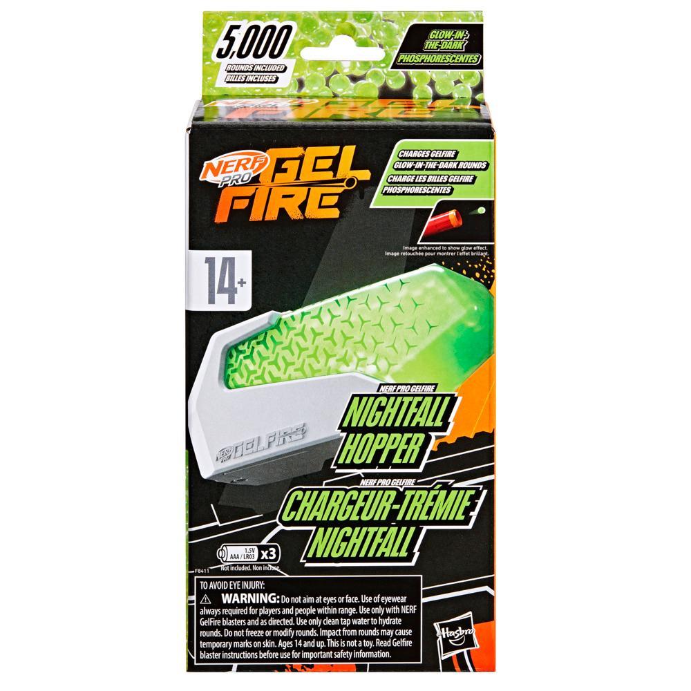 Nerf Pro Gelfire Nightfall Hopper 5000 Glow in the Dark Dehydrated Tracer Rounds - Image 2