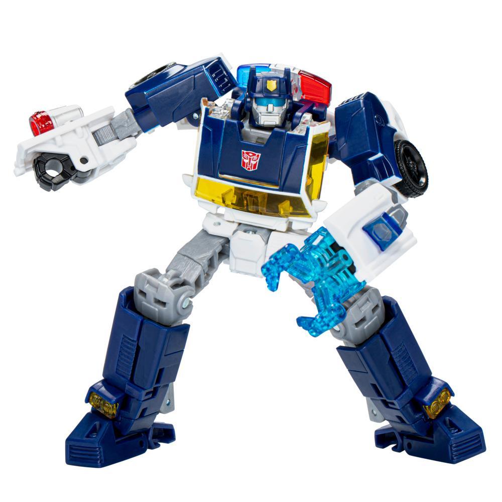 Transformers Legacy United Deluxe Rescue Bots Universe Autobot Chase 55 Action Figure 8 - Image 6