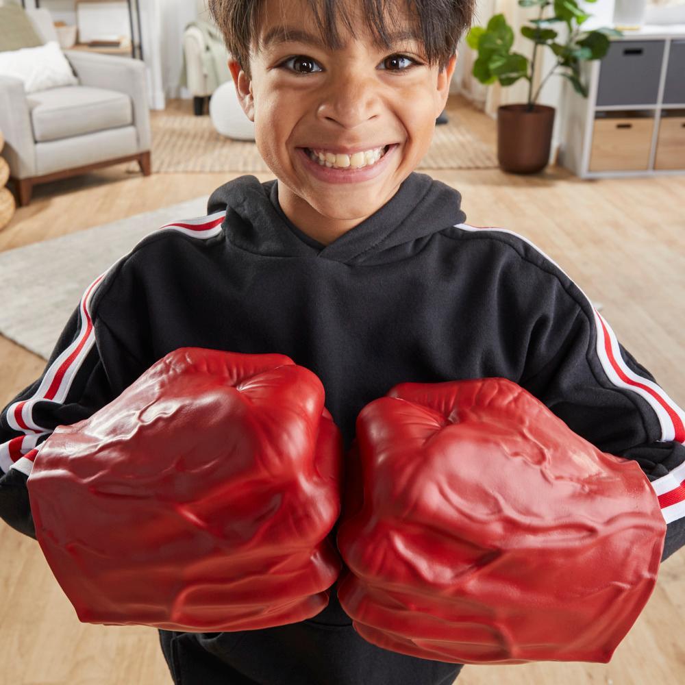 Marvel Avengers Captain America Brave New World Red Hulk Gamma Smash Fists Role Play Toys - Image 9