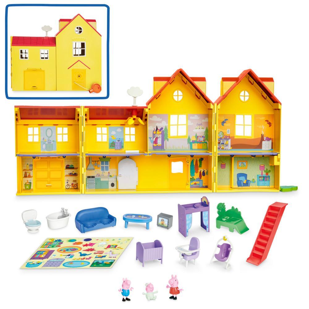 Peppa Pig Peppas Big Family House Playset - Image 6
