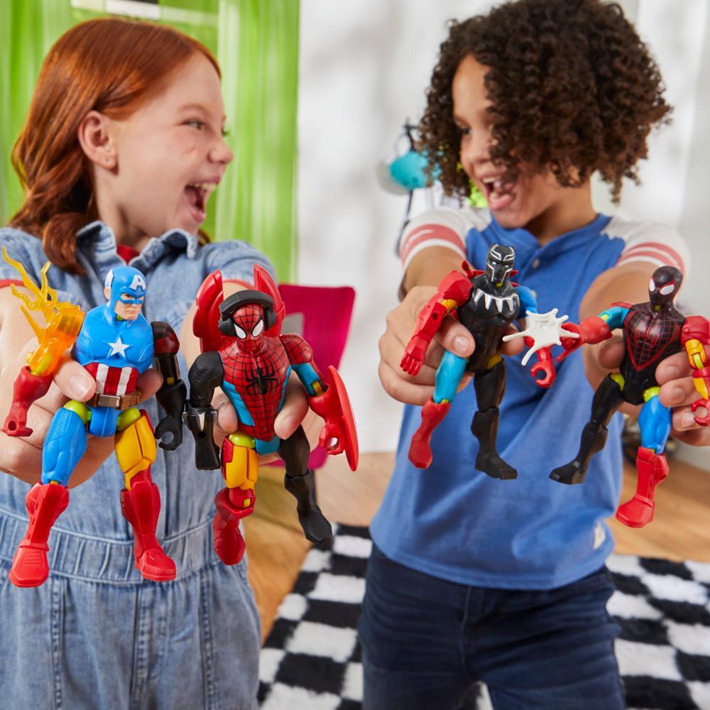 MixMashers Marvel Miles Morales Spider-Man Mix-And-Match Action Figure Accessories - Image 4