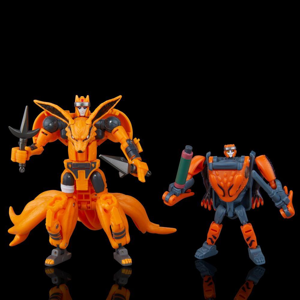 Transformers Collaborative NARUTO SHIPPUDEN Kurama and Gamakichi Action Figures 8 - Image 12