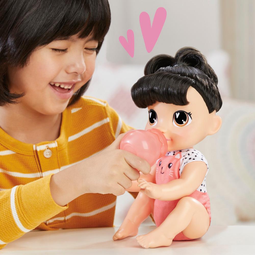Baby Alive Crawl n Play Katie Kat Doll Black Hair Electronic Kids Toys for Girls Boys 3 - Image 3
