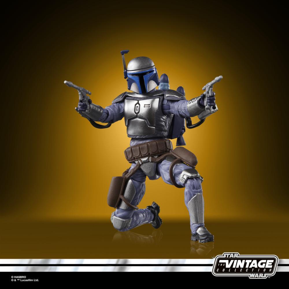 Star Wars The Vintage Collection Jango Fett Star Wars Attack of the Clones Deluxe Action Figure 375 - Image 2