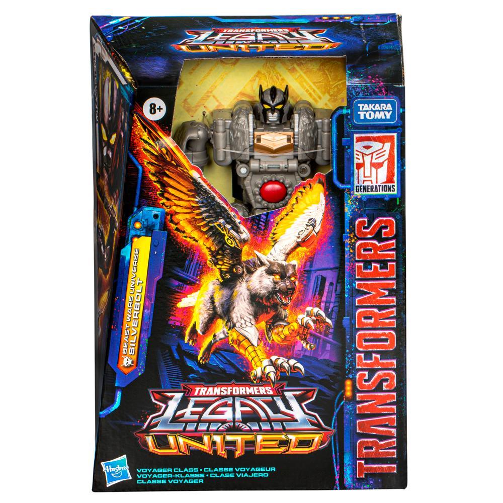 Transformers Legacy United Voyager Beast Wars Universe Silverbolt 7 Action Figure 8 - Image 7