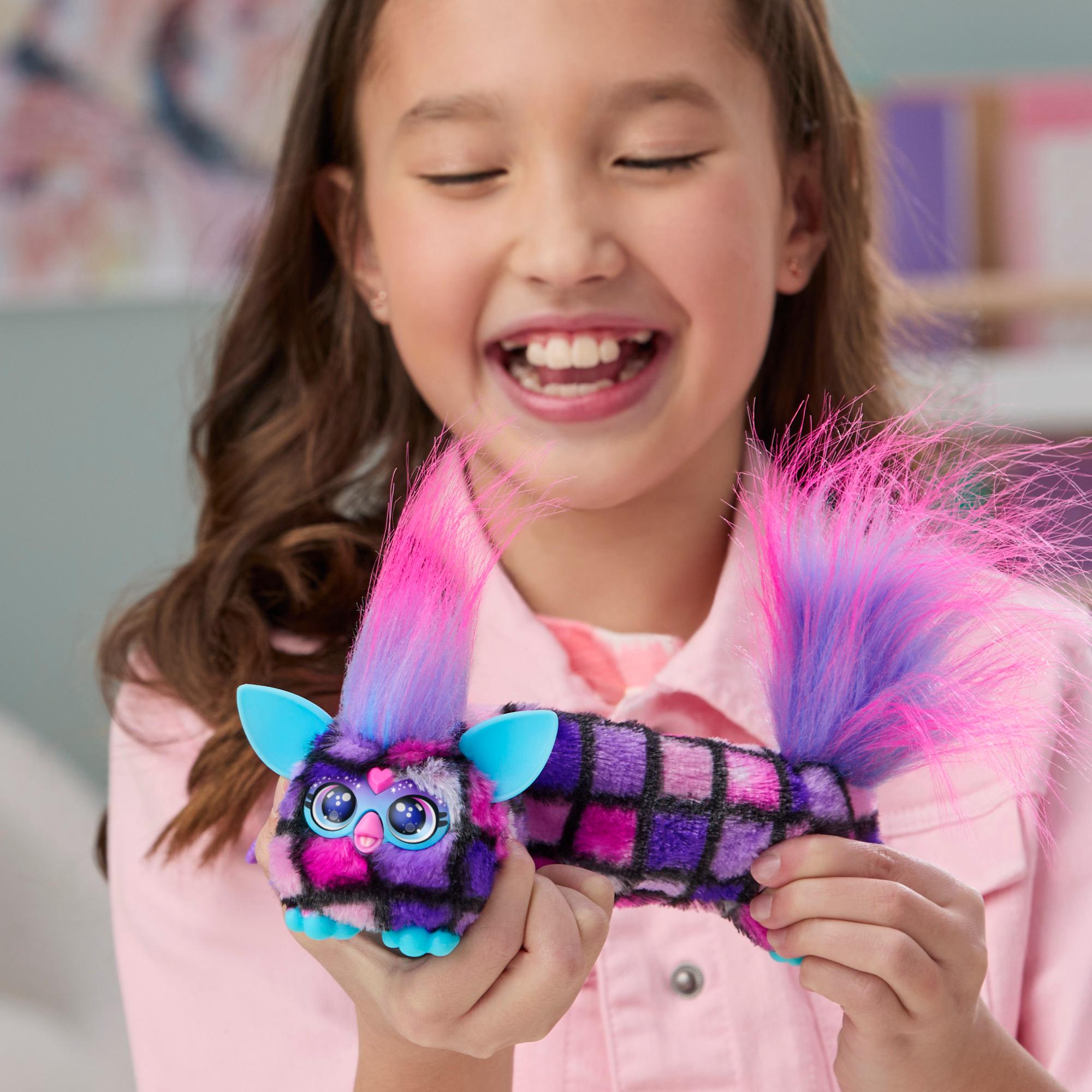 Furby DJ Furblets Dis-Co-Dazz Mini Electronic Plush Toy for Girls Boys 6 - Image 2