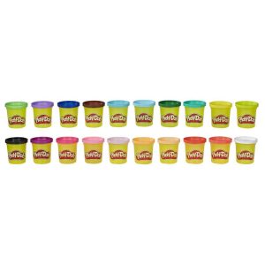 Play-Doh Modeling Compound 40-Pack of 20 Assorted Colors 3-Ounce Cans Non-Toxic