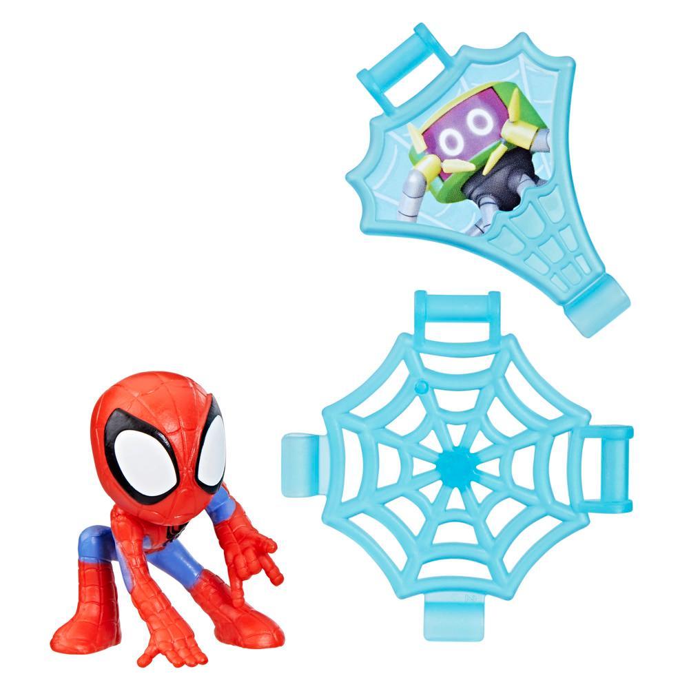 Marvel Spidey and His Amazing Friends Mini 25-Inch Action Figure with Connectable Web Accessories Super Hero Toys for Kids Ages 3 and Up - Image 15