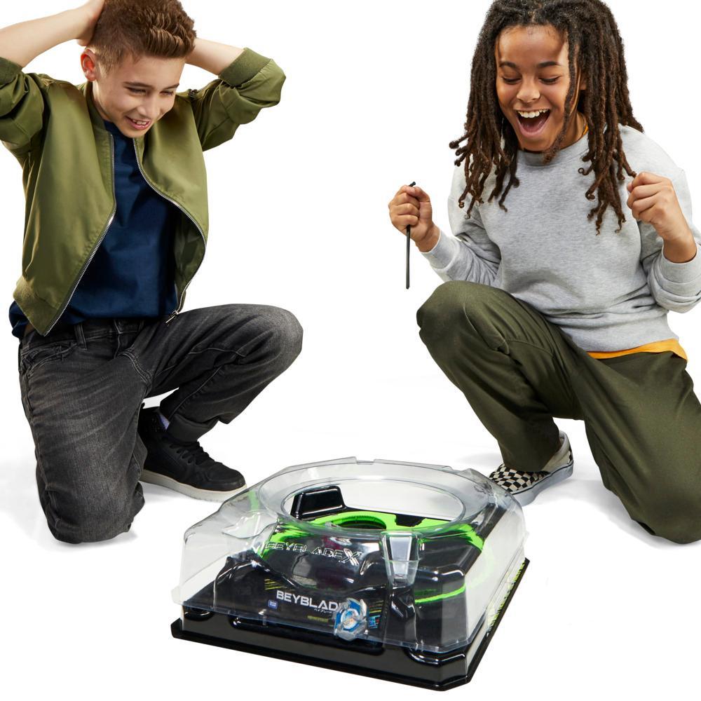 Beyblade X Xtreme Battle Set with Beystadium 2 Right-Spinning Top Toys and 2 Launchers - Image 4