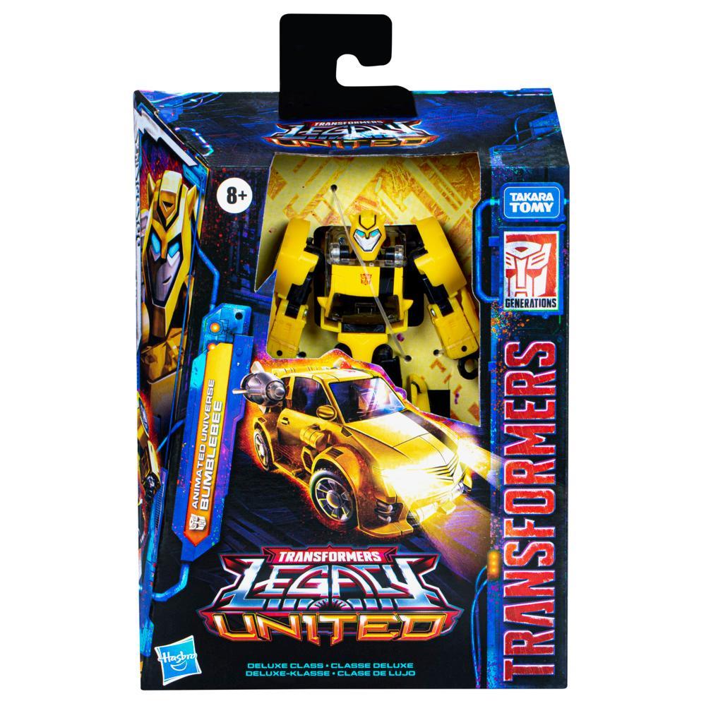 Transformers Legacy United Deluxe Animated Universe Bumblebee 55 Action Figure 8 - Image 7