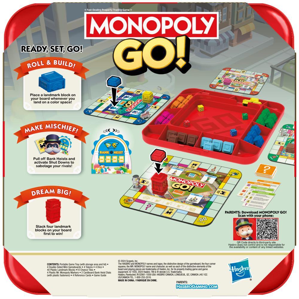 Monopoly GO Board Game Inspired by the Popular Mobile Board Game 15 Mins Family Games Ages 8 - Image 8