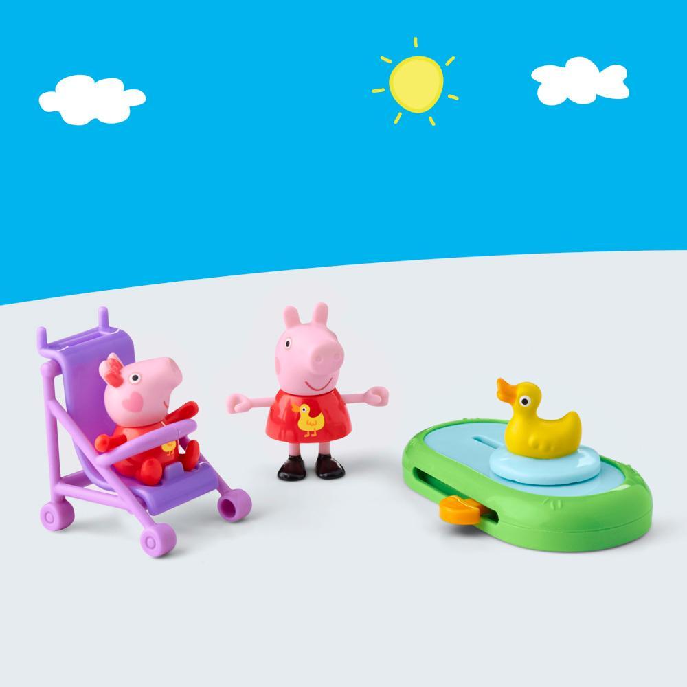 Peppa Pig Peppa and Evies Park Fun Playset