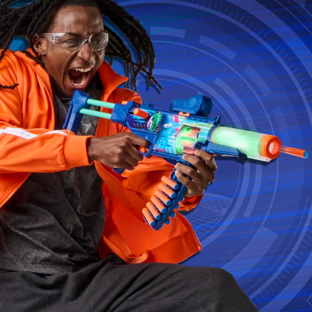 Nerf Loadout Cyberlight Ghost Blaster and N1 Darts - Image 2