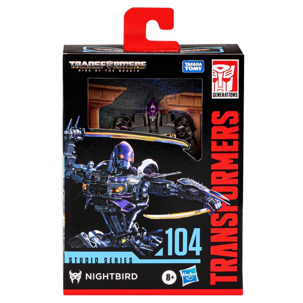 Transformers Studio Series Deluxe Transformers Rise of the Beasts 104 Nightbird Action Figure 45 - Image 2