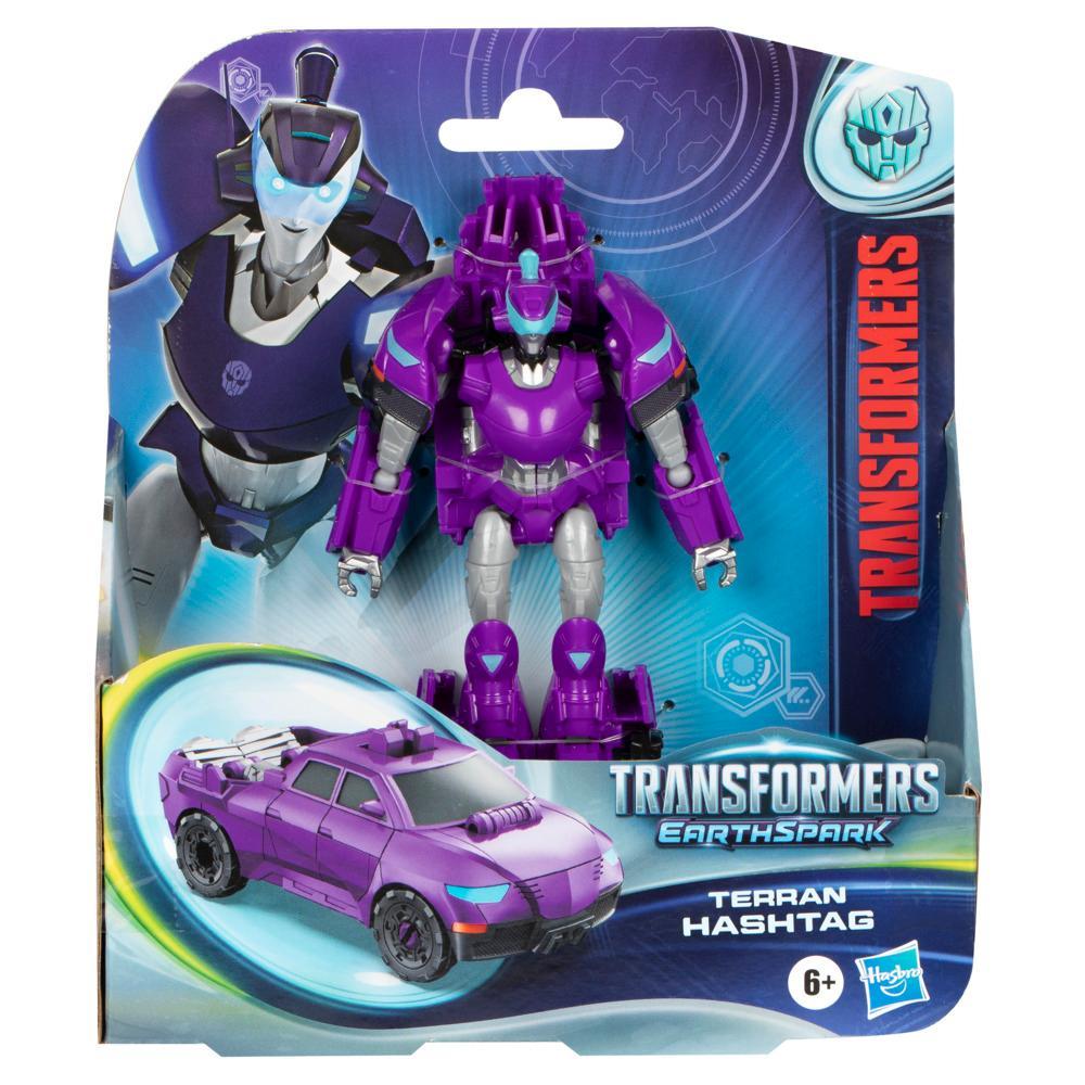 Transformers EarthSpark Warrior Class Terran Hashtag Action Figure - Image 2