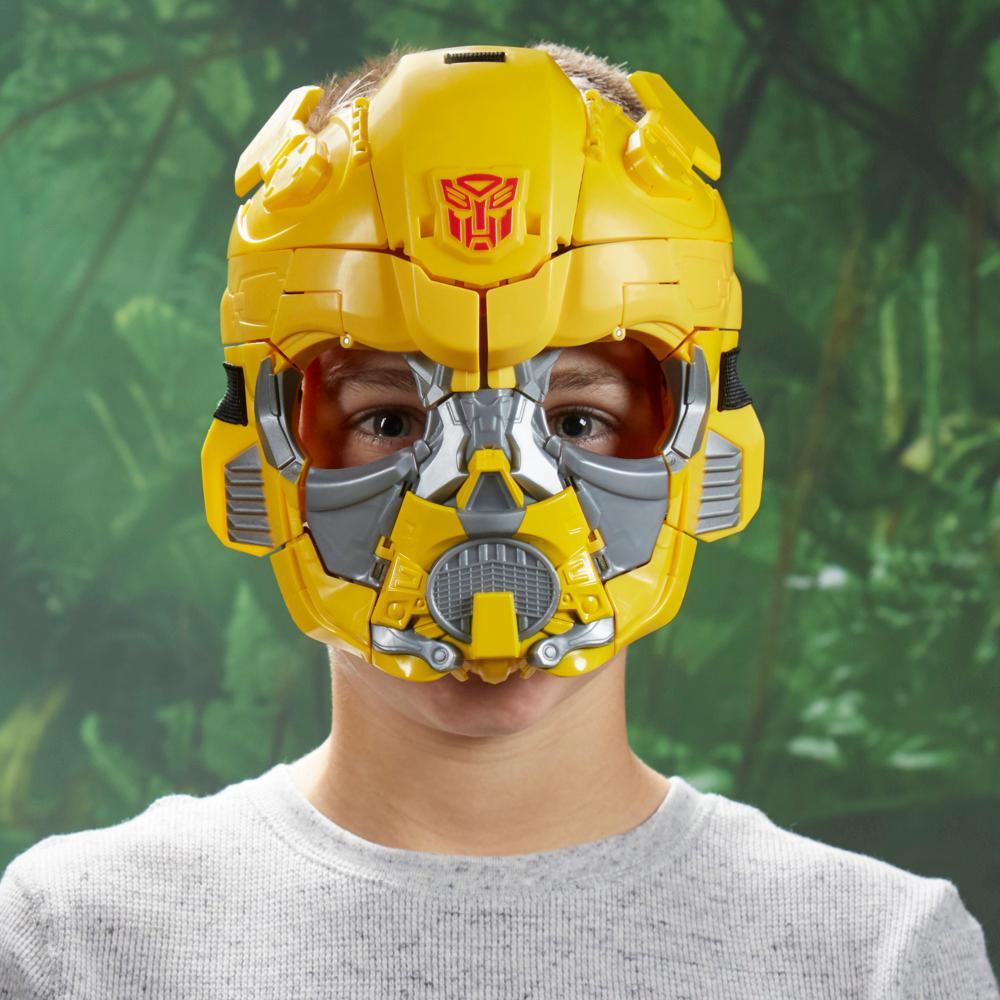 Transformers Toys Transformers Rise of the Beasts Movie Bumblebee 2-in-1 Converting Mask for Ages 6 and Up 9-inch - Image 2