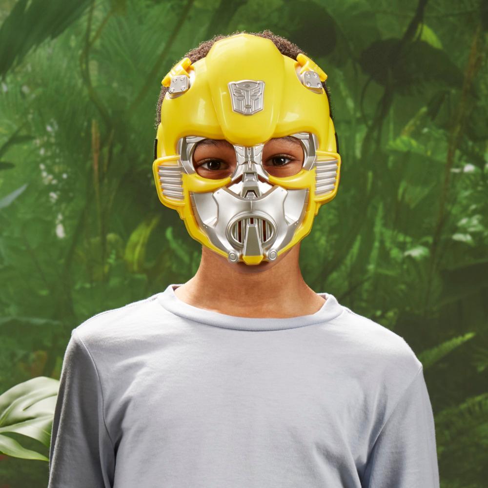 Transformers Toys Transformers Rise of the Beasts Movie Bumblebee Roleplay Costume Mask for Ages 5 and Up 10-inch - Image 5