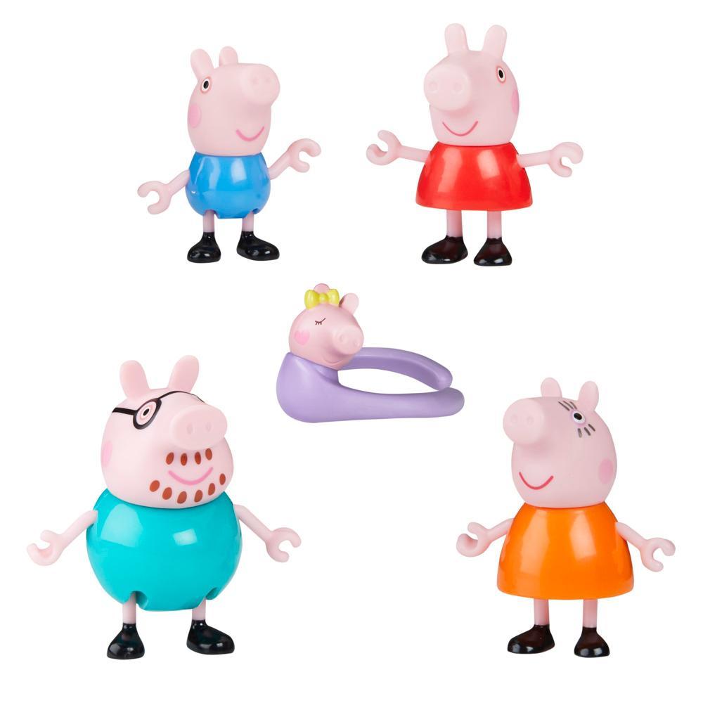 Peppa Pig Peppas Family of Five Figure Set - Image 6