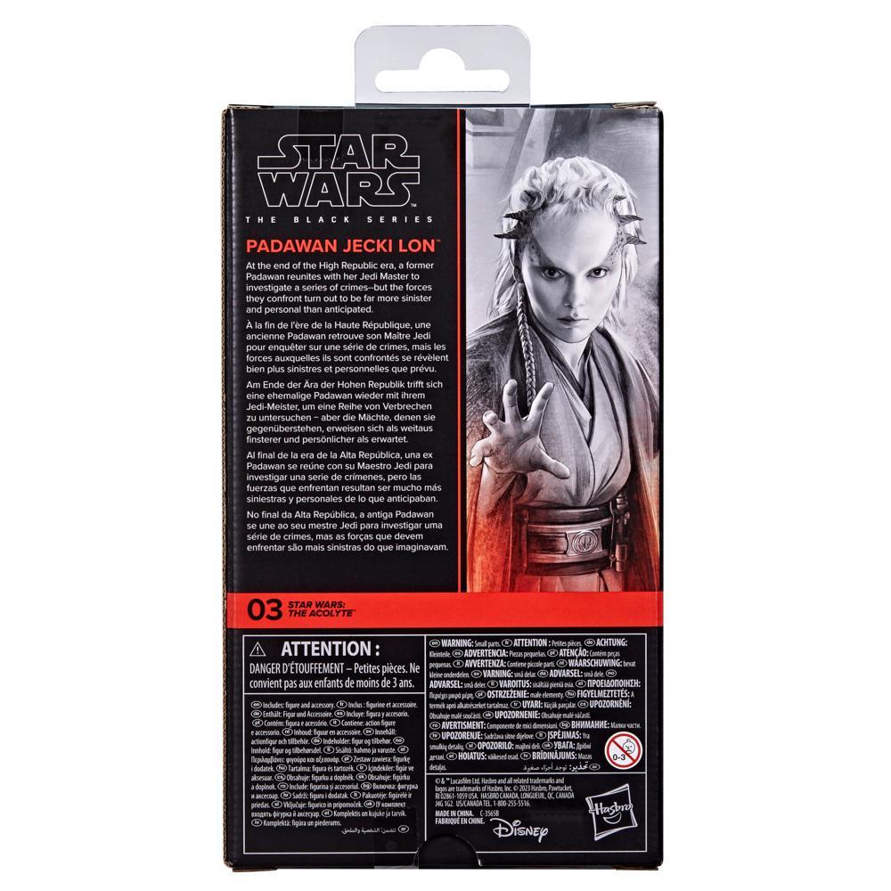 Star Wars The Black Series Padawan Jecki Lon Collectible Action Figure 6 - Image 8