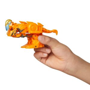 Transformers EarthSpark 1-Step Smash Changers Terran Jawbreaker 4-Inch Action Figure Robot Toys for Boys and Girls 6 and Up