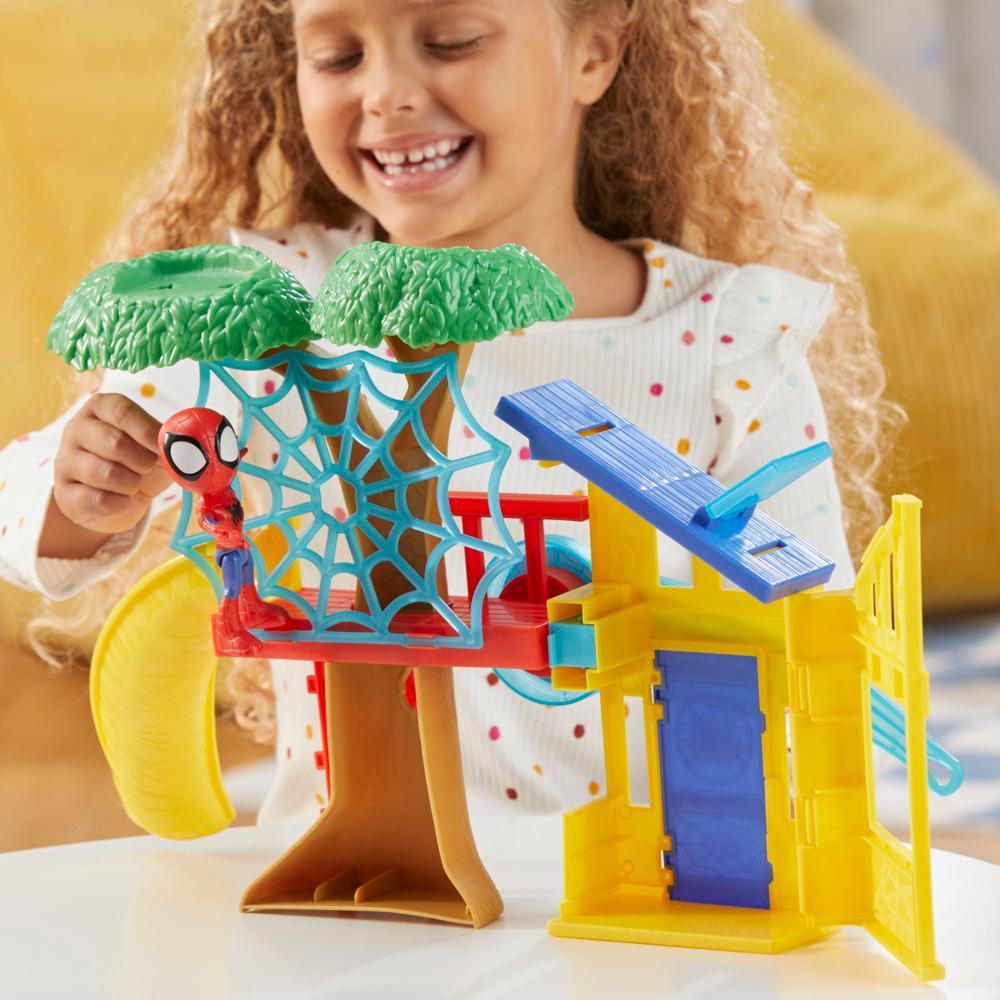 Marvel Spidey and His Amazing Friends Spidey Playground Playset with Spidey Action Figure - Image 2
