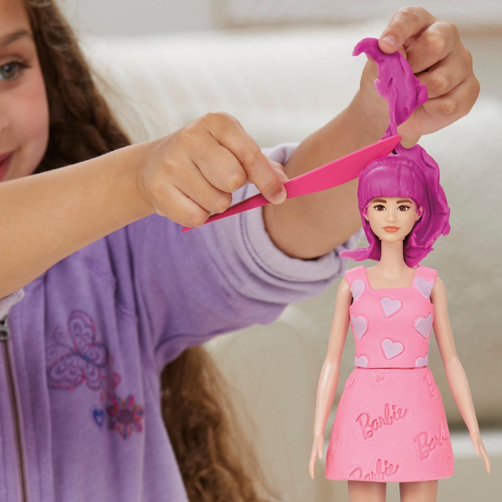 Play-Doh Barbie Hearts and Hair Doll Set - Image 11
