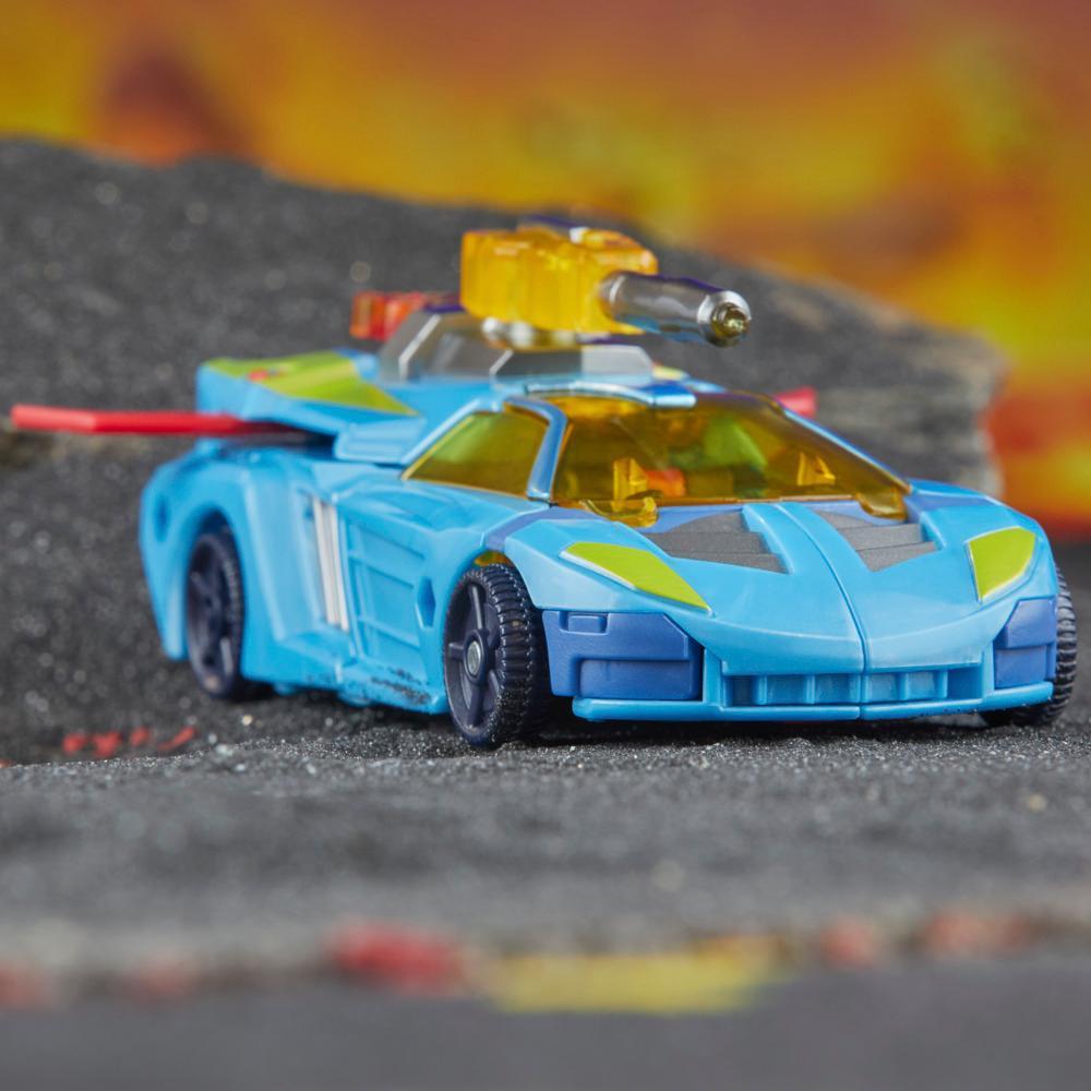 Transformers Legacy United Deluxe Cybertron Universe Hot Shot 55 Action Figure 8 - Image 4