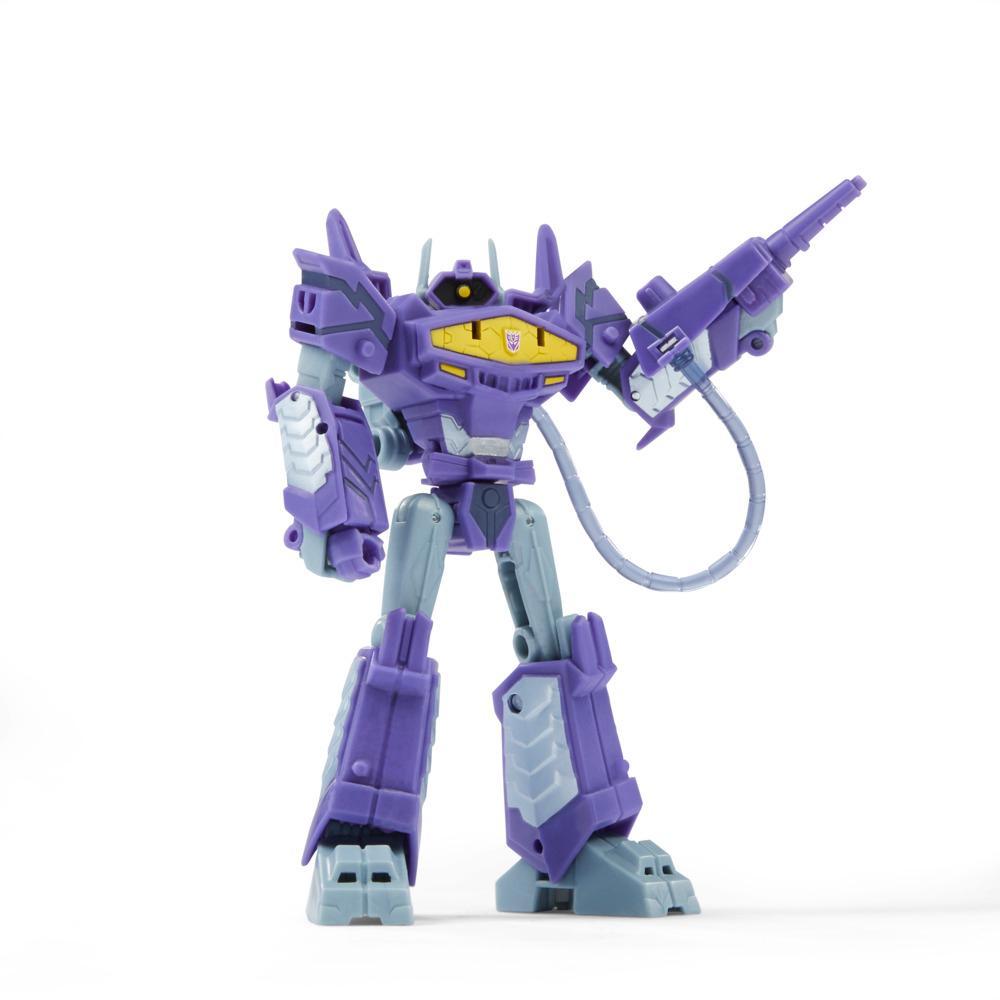 Transformers Toys EarthSpark Deluxe Class Shockwave Action Figure - Image 4