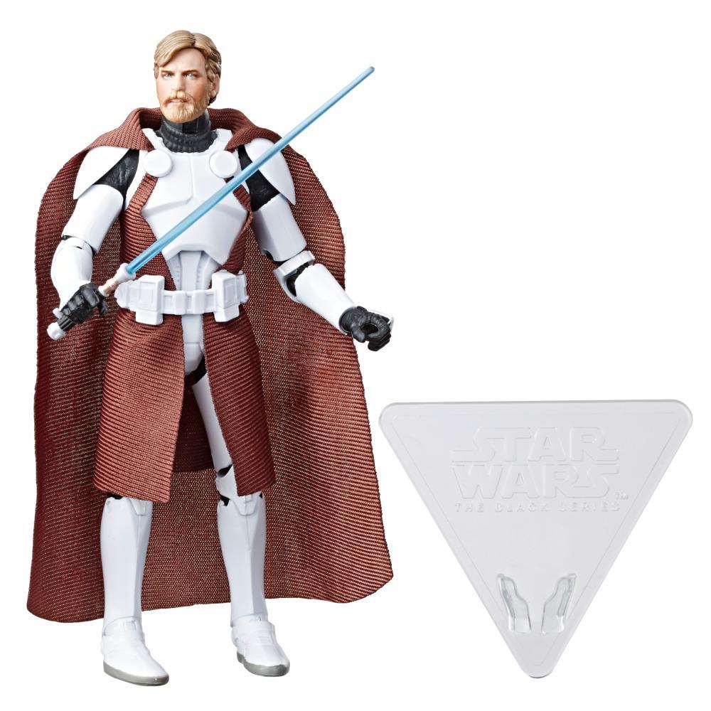 Star Wars The Black Series 6-inch Clone Commander Obi-Wan Kenobi Action Figure - Image 6