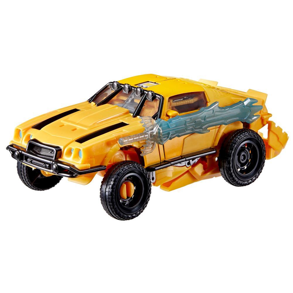 Transformers Toys Transformers Rise of the Beasts Movie Beast-Mode Bumblebee Action Figure Ages 6 and up 10-inch - Image 5