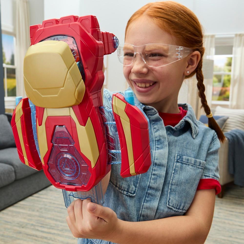 Marvel Avengers Iron Man Arc Blaster Roleplay Toy with 3 NERF Darts - Image 9