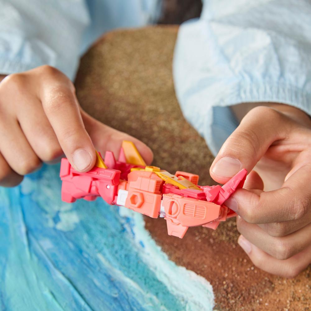 Transformers CYBERWORLD Cyber Changers Elita-1 Action Figure - Image 3