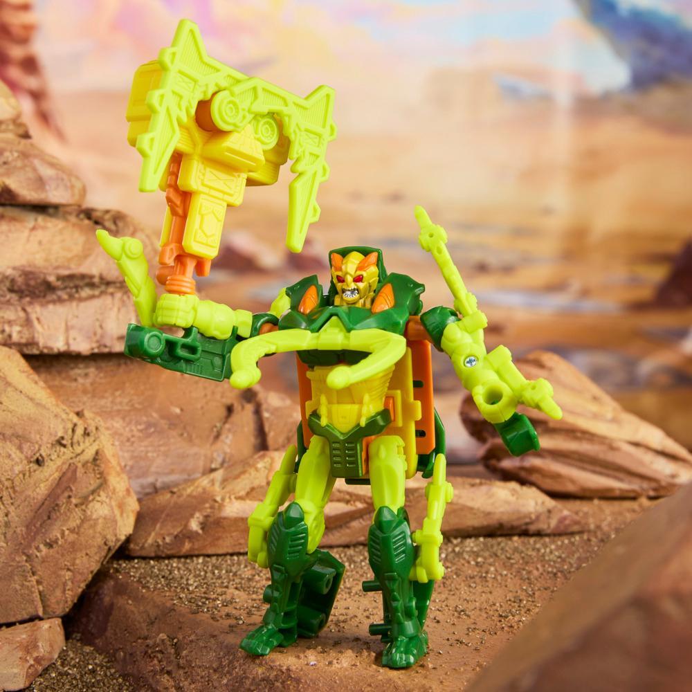 Transformers CYBERWORLD Armored Cyber Changers Chop Shop Action Figure - Image 9