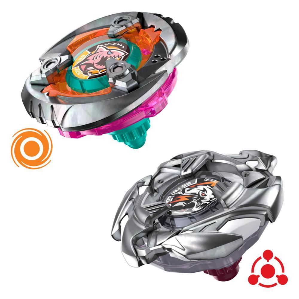 Beyblade X Gill Shark 4-70O Pearl Tiger 3-60U Dual Pack Set - Image 6