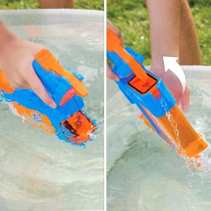 Nerf Super Soaker Flip Fill Water Blaster Fast Fill 30 Fluid Ounce Tank Water Toys