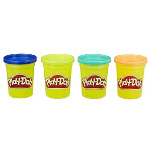 Play-Doh Wild Colors 4 Pack of 4-Ounce Cans Kids Toys