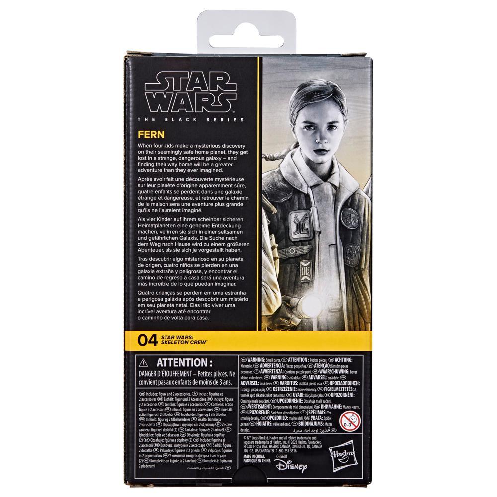 Star Wars The Black Series Fern Star Wars Skeleton Crew Action Figure 6 - Image 8