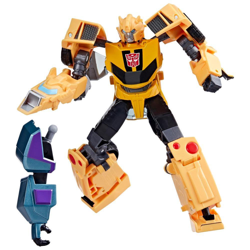 Transformers Toys EarthSpark Deluxe Class Bumblebee Action Figure - Image 6