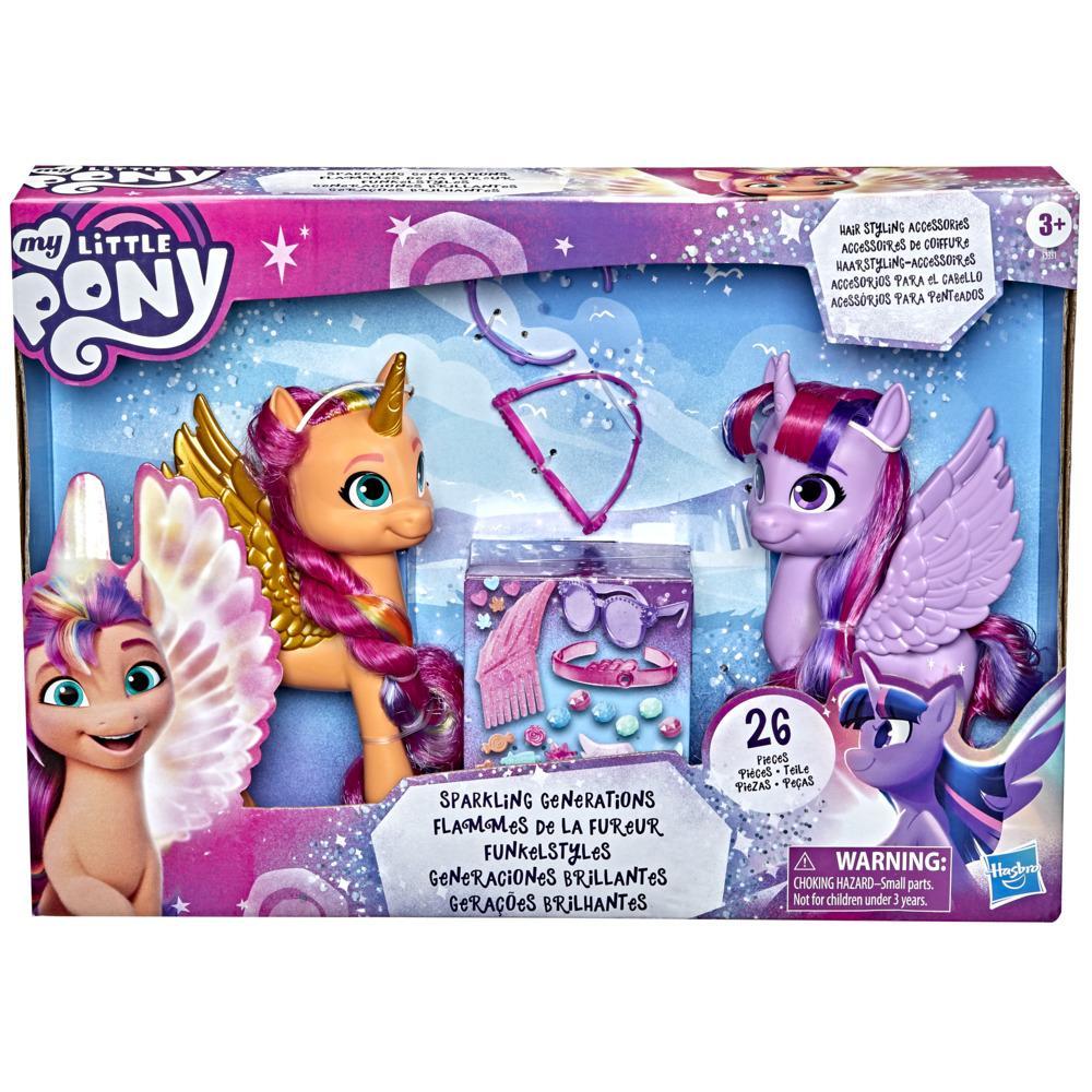 My Little Pony A New Generation Sparkling Generations 2-Pack - 6-Inch Movie and My Little Pony Friendship is Magic Toy - Image 7
